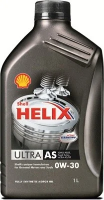 Масло моторное SHELL 0W-30 1л SHELL 0W30 HELIX ULTRA AS/1