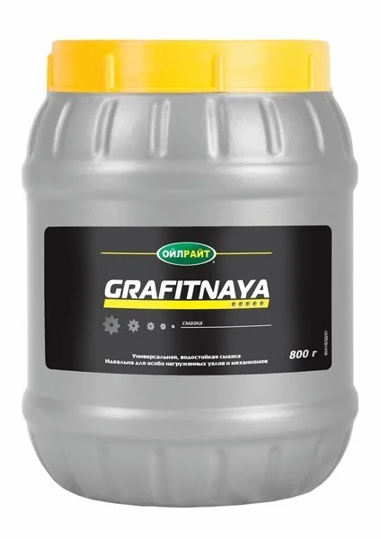Изображение Смазка графитовая OIL RIGHT для нагруженных узлов 0.8кг 6041 Смазка графитовая OIL RIGHT для нагруженных узлов 0.8кг 6041