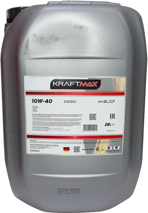Масло моторное KRAFTMAX DIESEL 10W-40 20л KM126/20