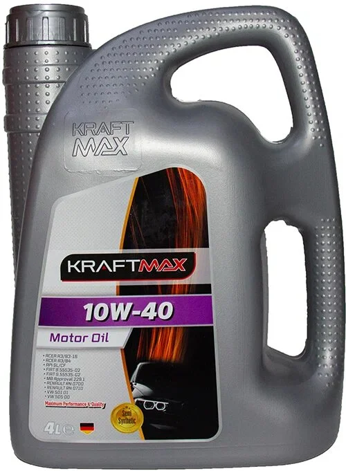 Масло моторное KRAFTMAX 10W-40 4л KM127/4