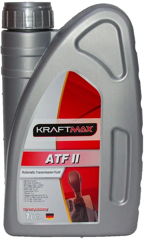 Трансмиссионное масло KRAFTMAX ATF II 1л KM301/1