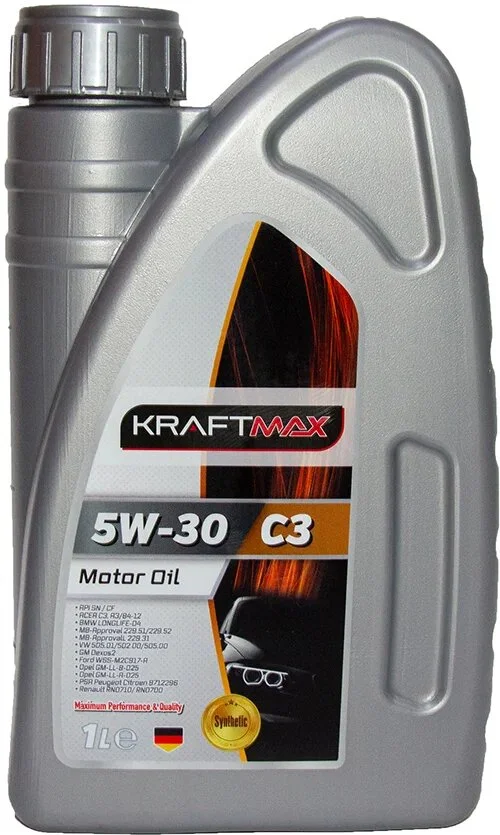 Масло моторное KRAFTMAX 5W-30 1л KM607/1
