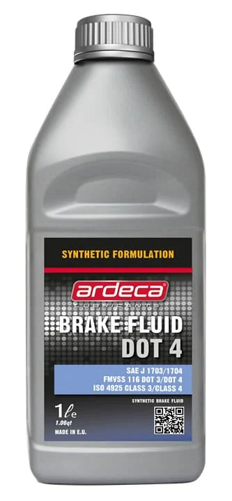 Жидкость тормозная ARDECA DOT 4 0.5л m4007ard500