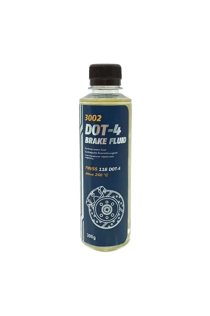 Жидкость тормозная MANNOL DOT 4 0.3л 57515