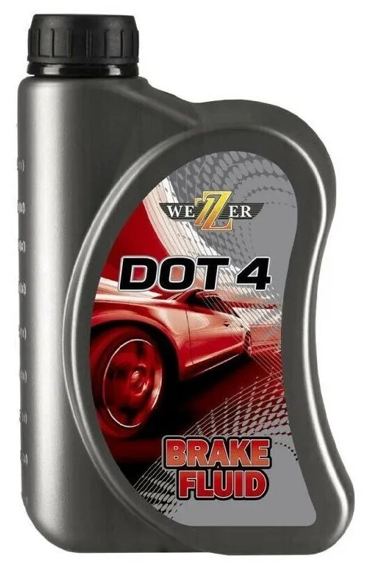Жидкость тормозная WEZZER DOT 4 0.9л 4607095387830