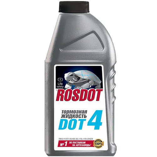 Жидкость тормозная ROSDOT DOT 4 0.454л 430101n02