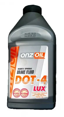 Жидкость тормозная ONZOIL DOT 4 0.8л 111028