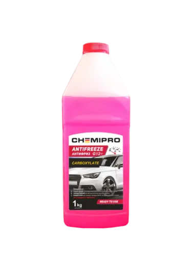 Антифриз Chemipro G12+ готовый 1kg красный, 0.92л CHEMIPRO CH047