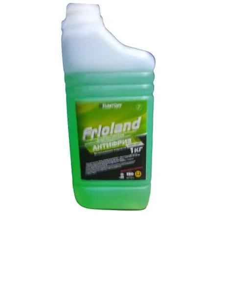 Антифриз 1кг - готовый зеленый, карбоксилатный, c применением пакета присадок BASF, АМП-40+ FRIOLAND AF GREEN 1 BASF