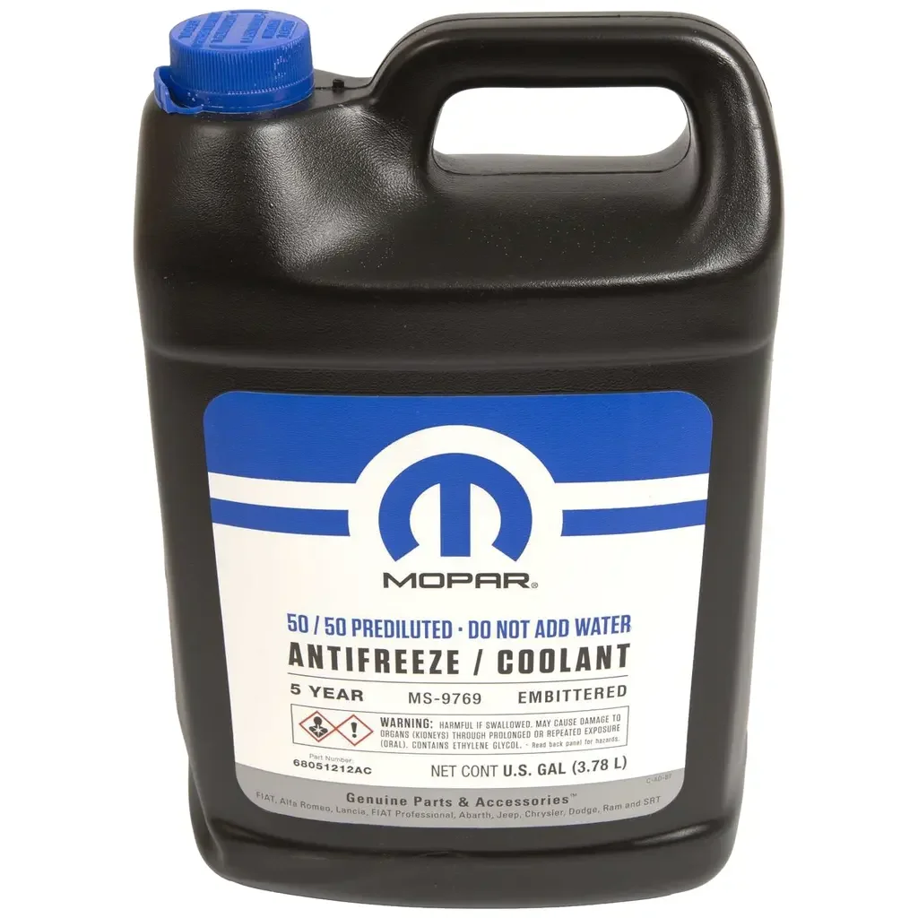 Антифриз 3,78л - Antifreeze/Coolant 50/50 Prediluted (оранжевый) CHRYSLER 68051212AC