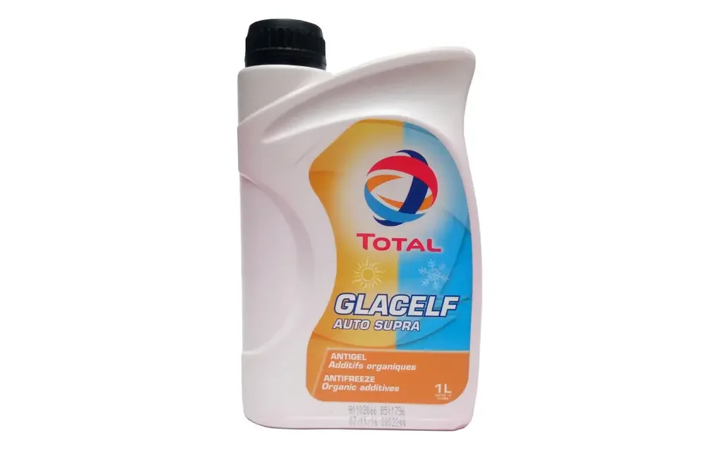Антифриз 1L Glacelf Auto Supra (концентрат красный) TOTAL 213781