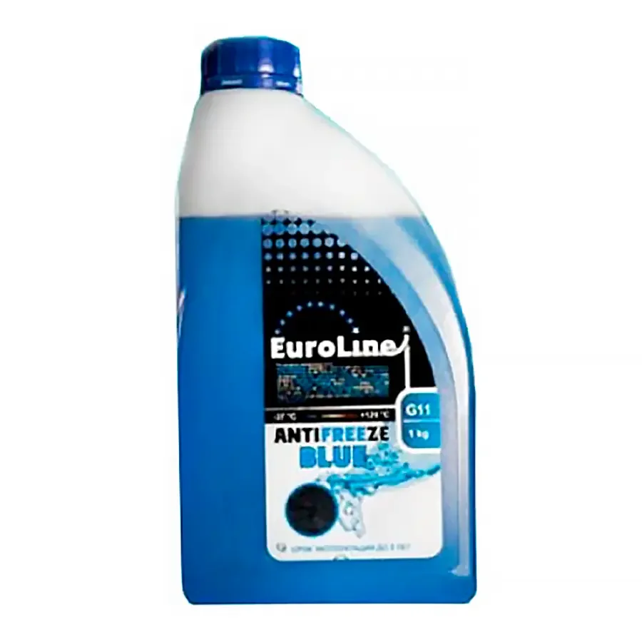 Антифриз EUROLINE EUROLINE BLUE G11 (СИНИЙ) 0,91 Л/1 КГ