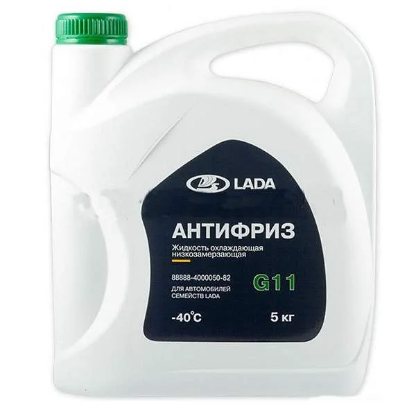 АНТИФРИЗ CARBOXYLATE ГОТОВЫЙ -40C ЗЕЛЕНЫЙ 5 Л 88888-4000050-82 88888-4000050-82 LADA 88888400005082