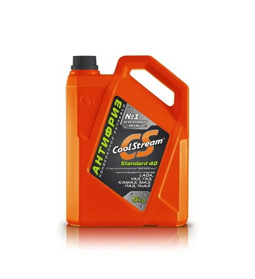 Антифриз Standard 40 зелёный 5 кг COOLSTREAM CS010202