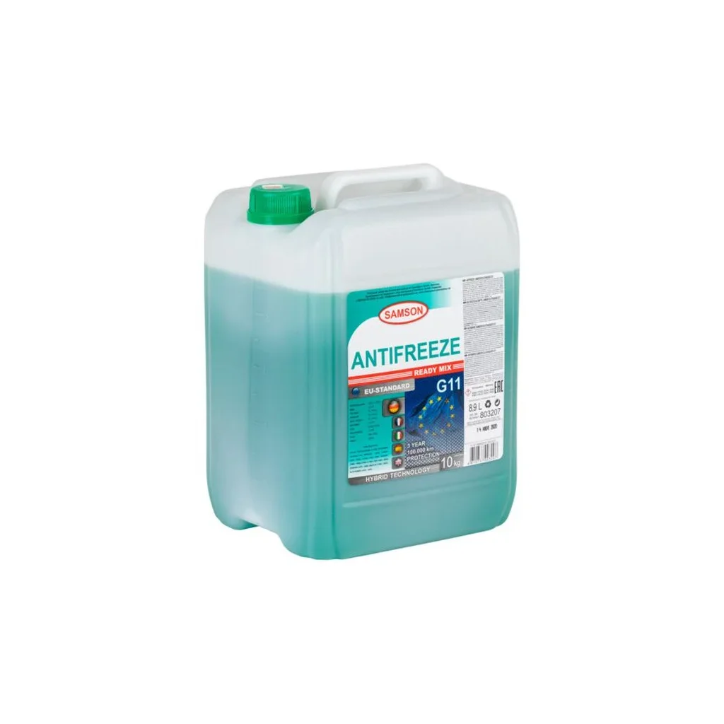 Антифриз Samson EU-Standard G11, 10 кг SAMSON 803207