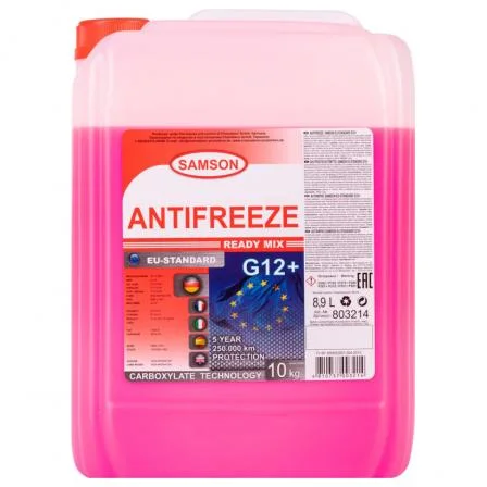 Антифриз EU-Standard G12+, 10 кг SAMSON 803214