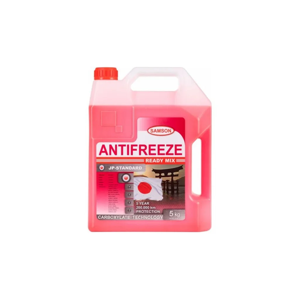 Антифриз JP-Standard RED, 5 кг SAMSON 803245