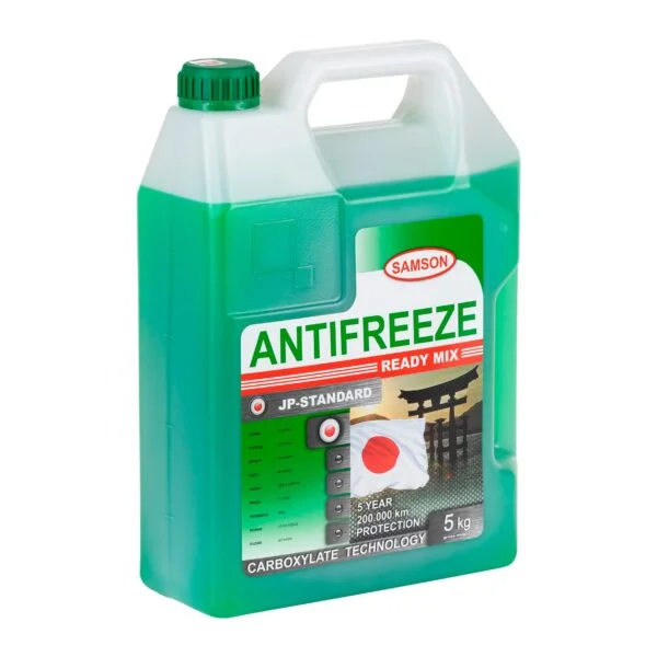 Антифриз JP-Standard GREEN, 5 кг SAMSON 803283