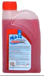 Антифриз красный (концентрат) NORDTEC NORDTEC ANTIFREEZE-40 G12 КРАСНЫЙ 1КГ (КОНЦ.)