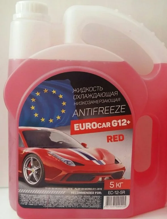Антифризы EUROcar EC-12-5R