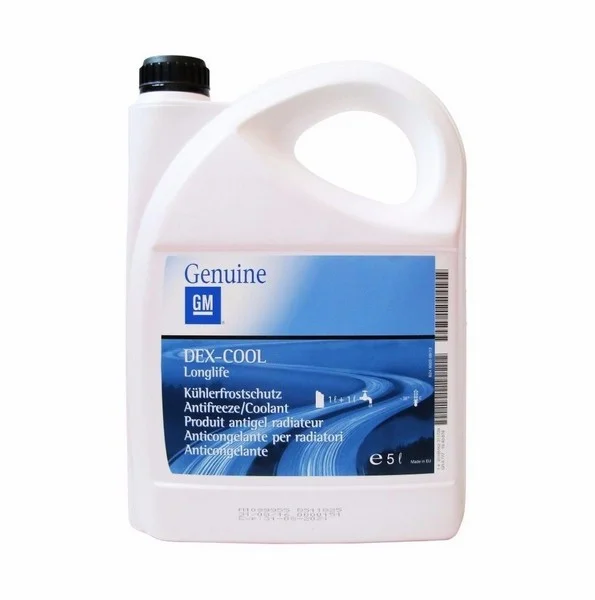 Антифриз (концентрат) 5л - Dex-Cool Longlife красный GM 93165162