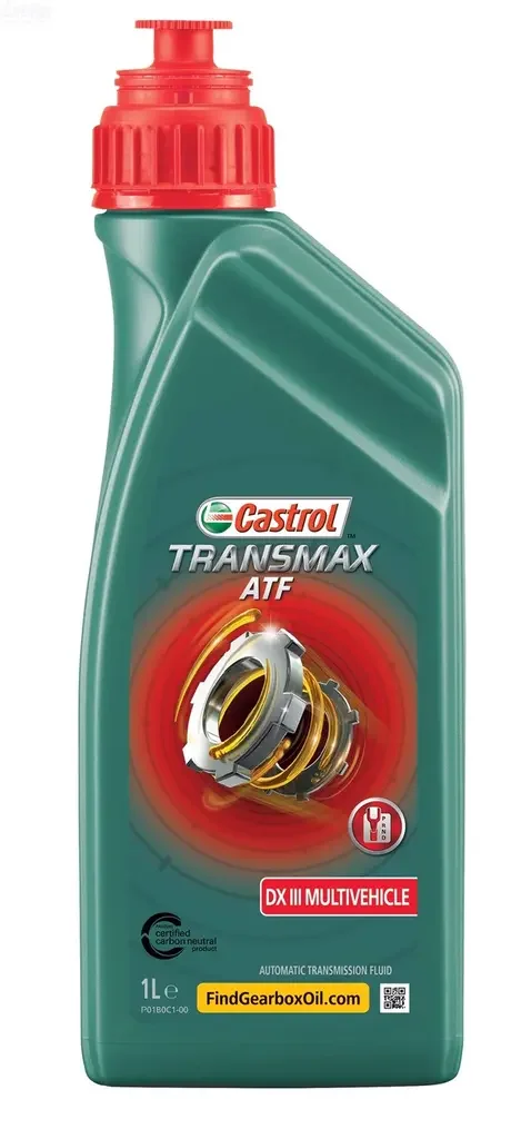 Трансмиссионное масло CASTROL TRANSMAX ATF DX III MULTIVEHICLE 1л 15D676