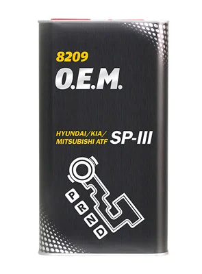 Трансмиссионное масло MANNOL 8209 ATF SP-III 4л 52711