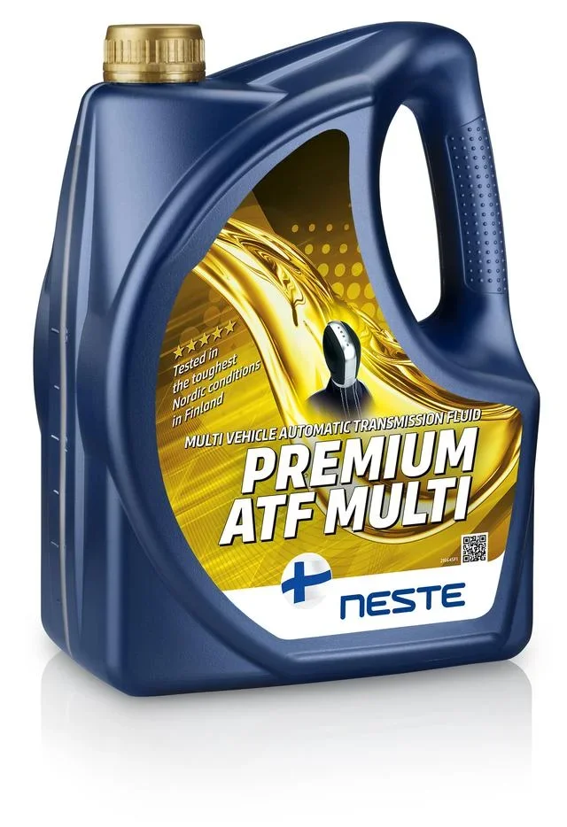 Трансмиссионное масло NESTE OIL PREMIUM ATF MULTI 4л 216645
