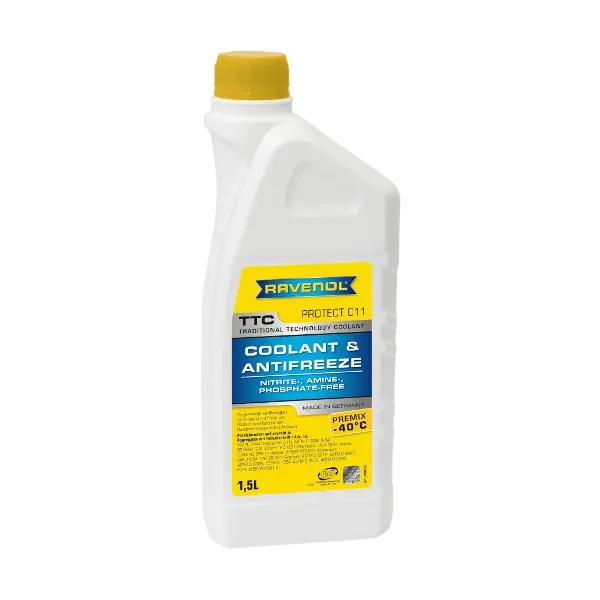 1,5лTTC(жел.г)- 05.22Trad..Coolant Premix-40 RAVENOL 1410105-150