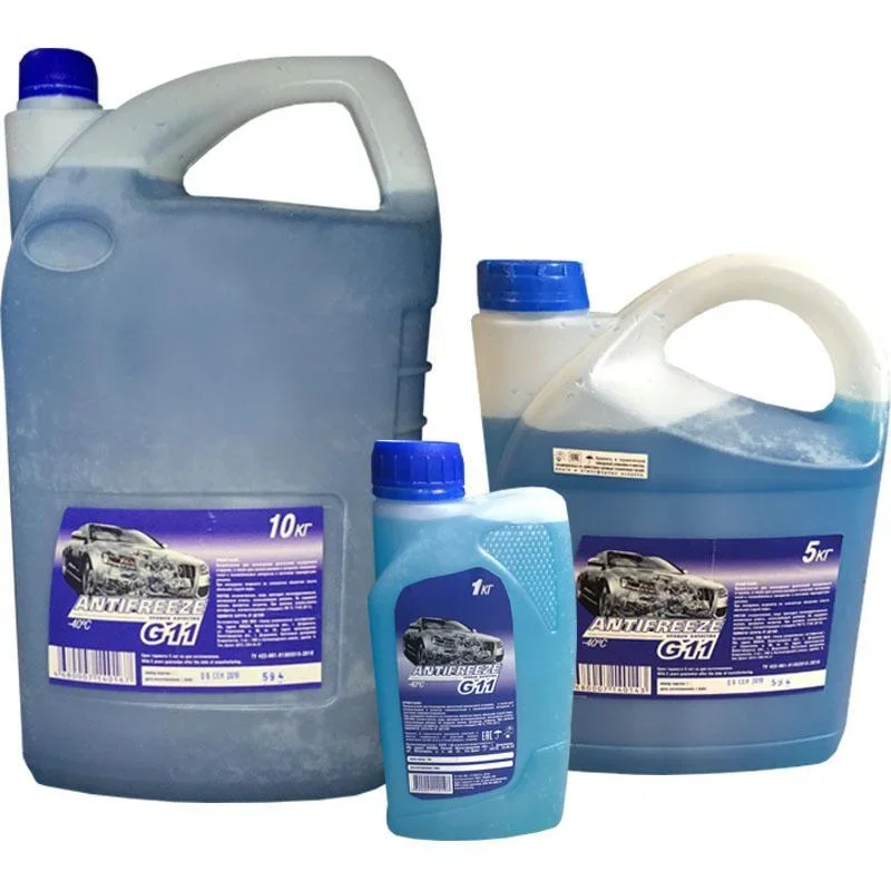 Антифриз 40 G-11 синий, 10 кг. г.Дзержинск ZDA G-11, 10 КГ, СИН.