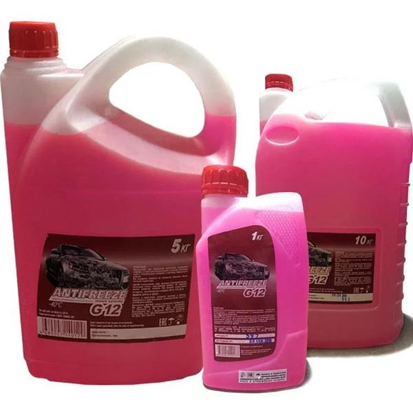 Антифриз 40 G-12 красный, 5 кг. г.Дзержинск ZDA G-12, 5 КГ, КРАСН.