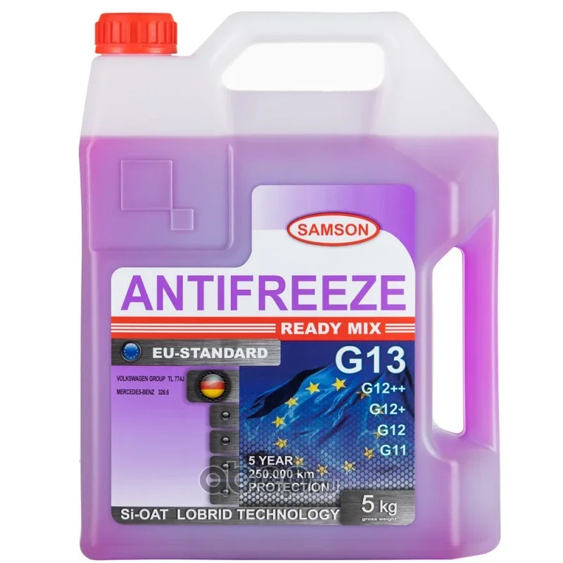Антифриз EU-Standard G13, 5 кг SAMSON 803481