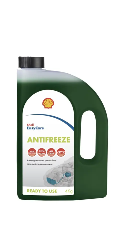 Антифриз готовый Shell Super protection 4кг SHELL PS74В