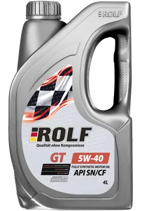 Масло моторное ROLF 5W-40 4л 322436