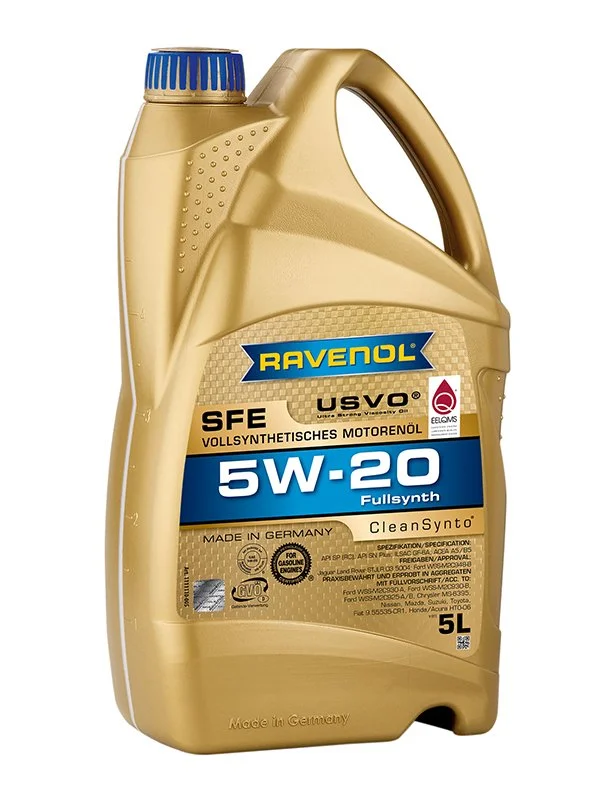 Масло моторное RAVENOL 5W-20 5л 1111110-005