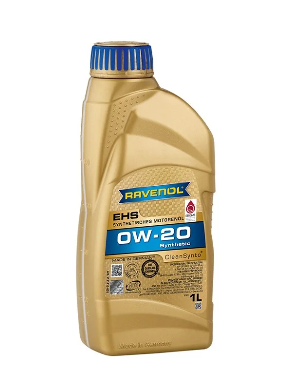 Масло моторное RAVENOL 0W-20 1л 1111113-001