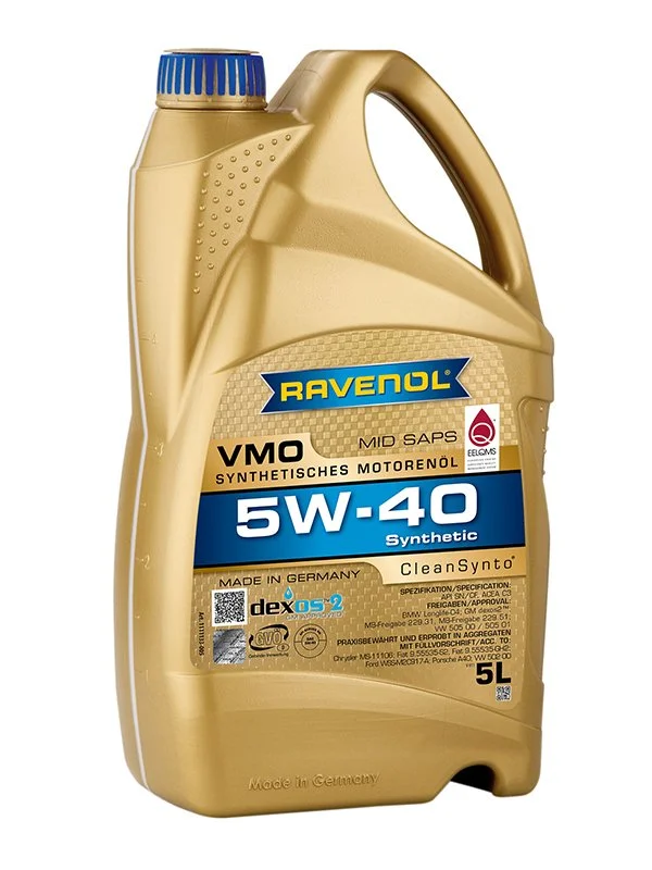 Масло моторное RAVENOL 5W-40 5л 1111133-005