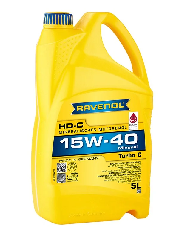 Масло моторное RAVENOL 15W-40 5л 1113103-005