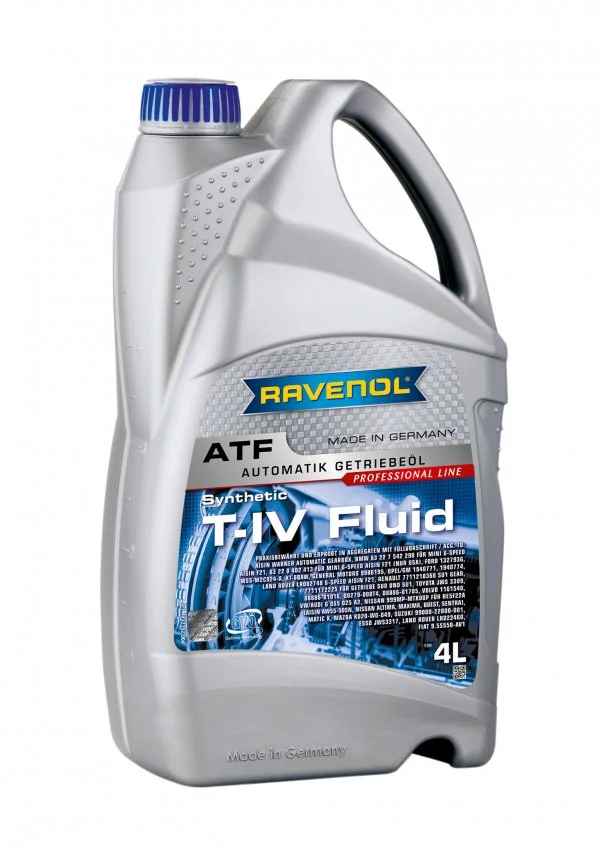 Трансмиссионное масло RAVENOL ATF T-IV 4л 1212102-004