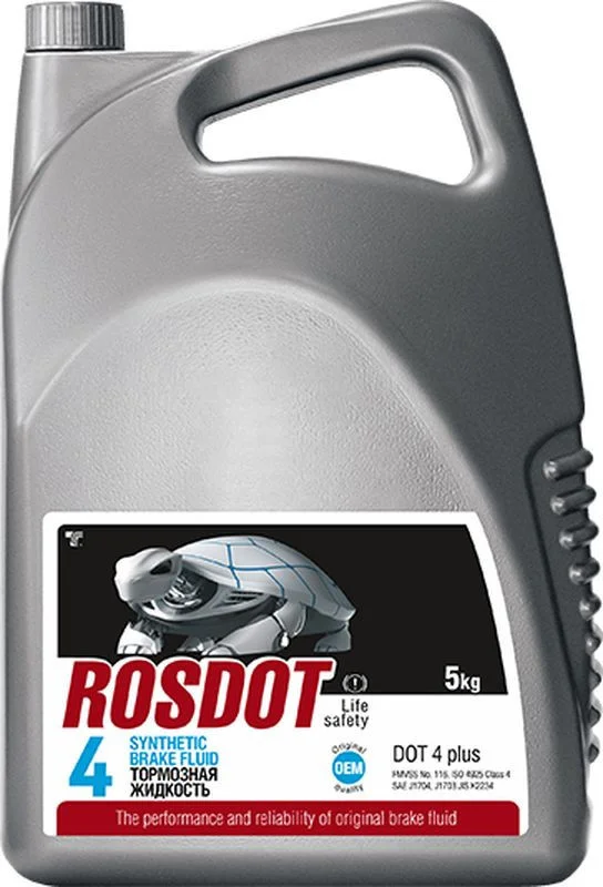 Жидкость тормозная ROSDOT DOT 4 5л 430101905