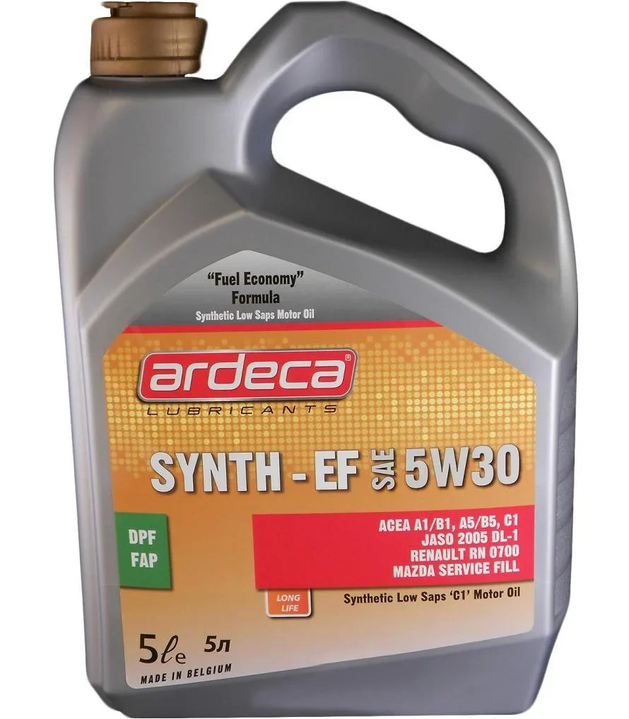 Масло моторное ARDECA 5W-30 5л P01061-ARD005