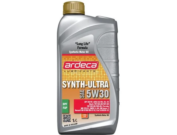 Масло моторное ARDECA SYNTH-ULTRA 5W-30 1л P01231ARD001