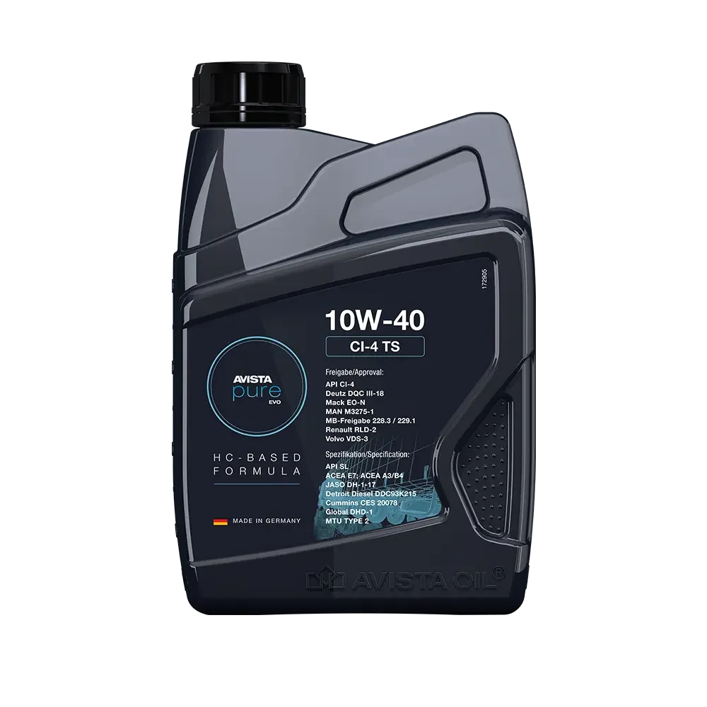 Масло моторное AVISTA PURE EVO CI-4 TS 10W-40 1л 153282
