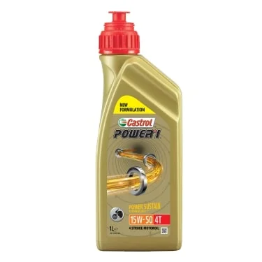Масло моторное CASTROL 15W-50 1л CASTROL 15W50 POWER1 4T/1
