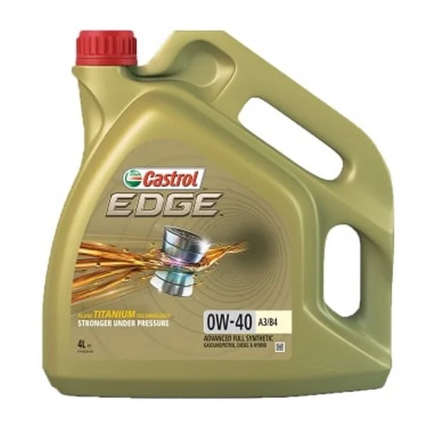 Масло моторное CASTROL 0W-40 4л CASTROL 0W40 EDGE A3/B4/4