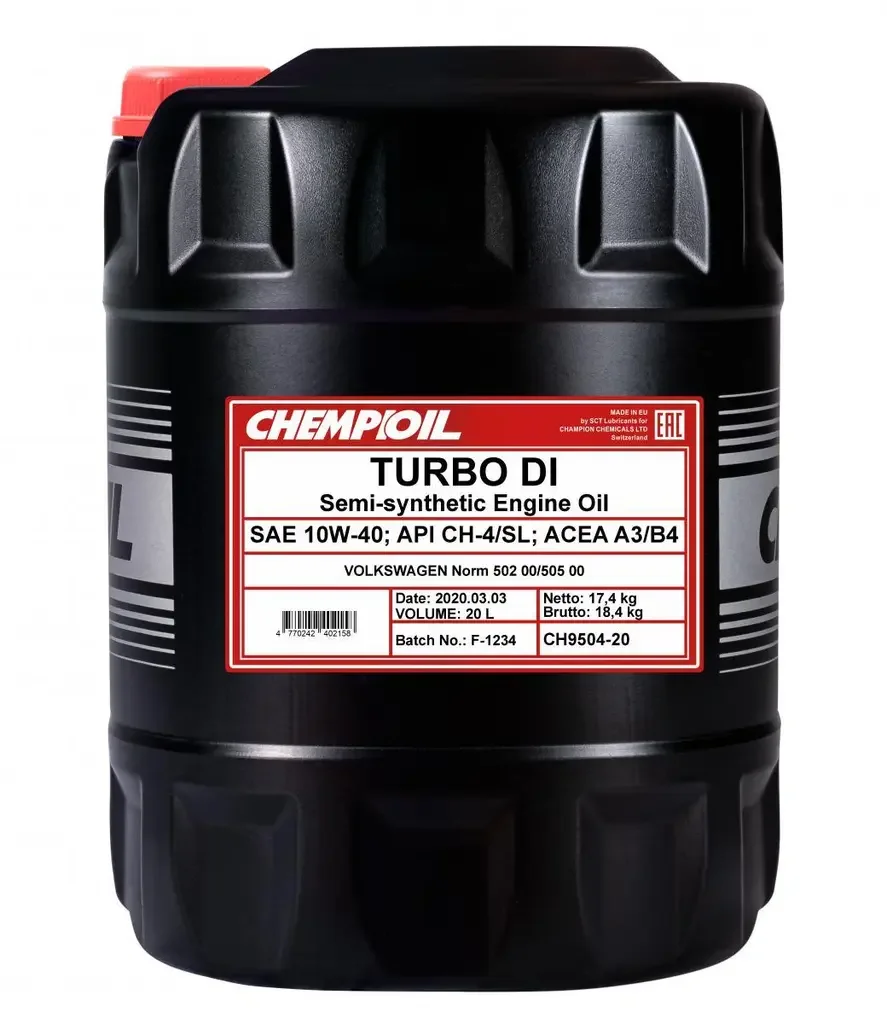 Масло моторное CHEMPIOIL 10W-40 20л CH9504-20