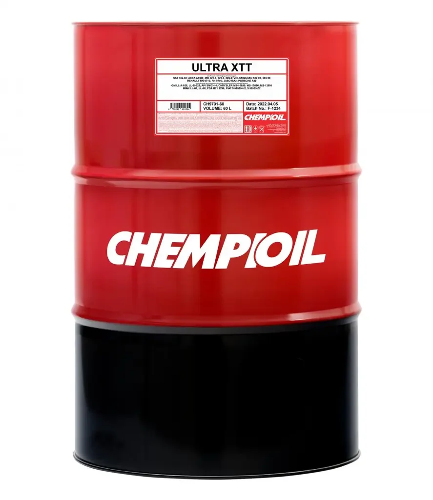 Масло моторное CHEMPIOIL 5W-40 60л CH9701-60