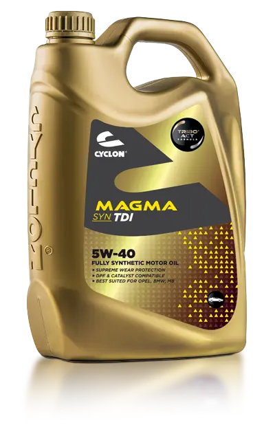 Масло моторное CYCLON MAGMA SYN TDI 5W-40 4л JM02008