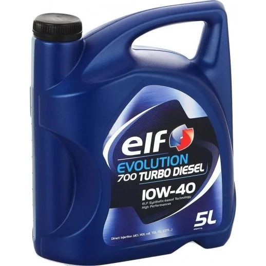 Масло моторное ELF 10W-40 5л ELF 10W40 EVOLUTION 700 TURBO DIESEL/5