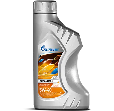 Масло моторное GAZPROMNEFT PREMIUM N 5W-40 1л 253140422